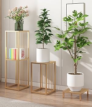 新品 1/f SPACE×PASTIME FACTORY【Pot Stand】 Amazon.com : Airpark Plant Stand Indoor Adjustable, Metal